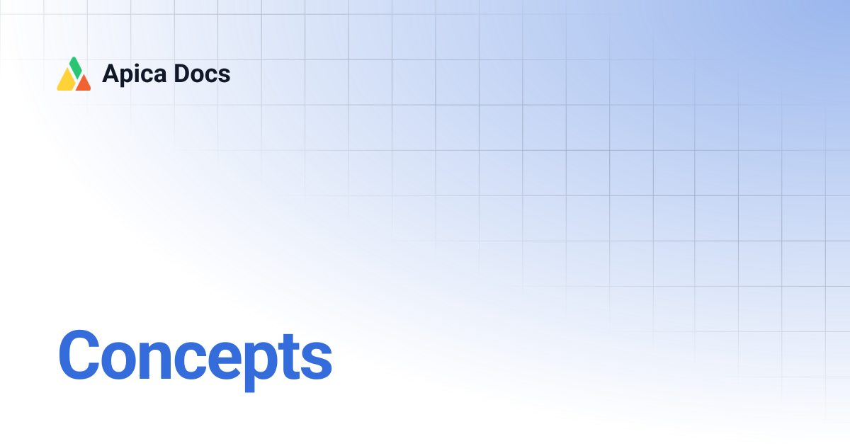 Concepts | Apica Docs
